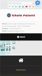 Mobile Screenshot of iskelepatent.com